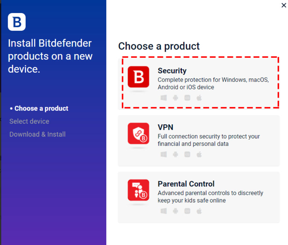 How to Install and Activate Bitdefender - Step 3