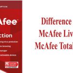 Difference Between McAfee Livesafe and McAfee Total Protection