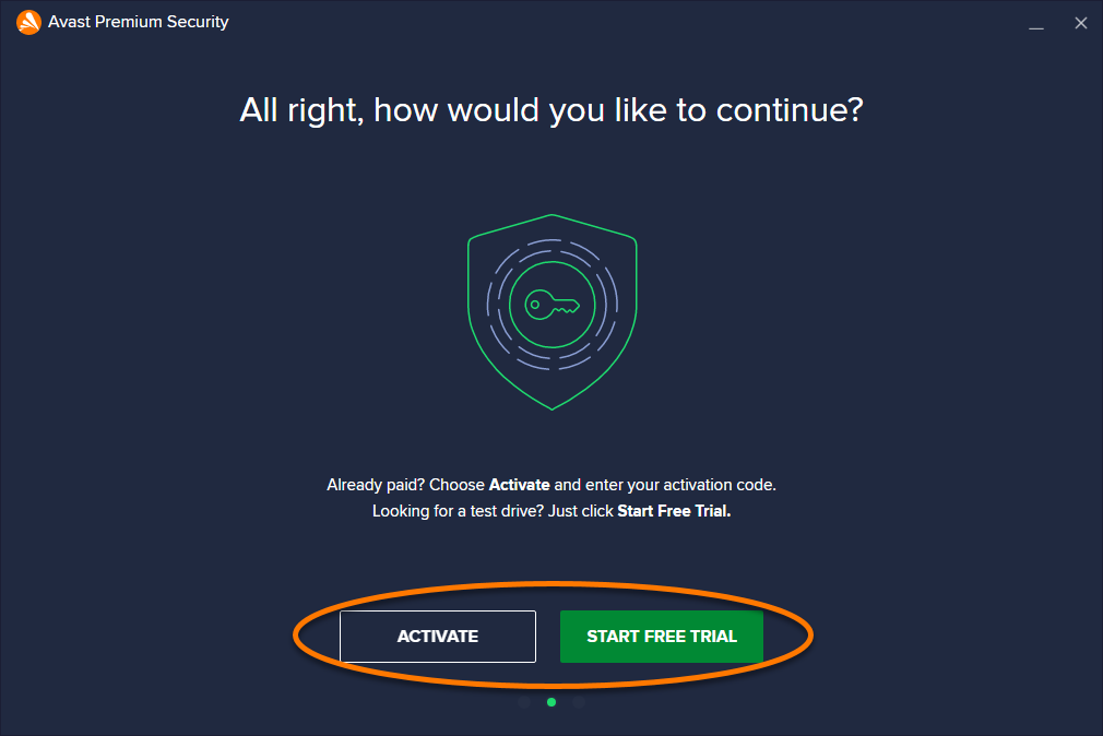 How to Install and Activate Avast Premium Security Step1