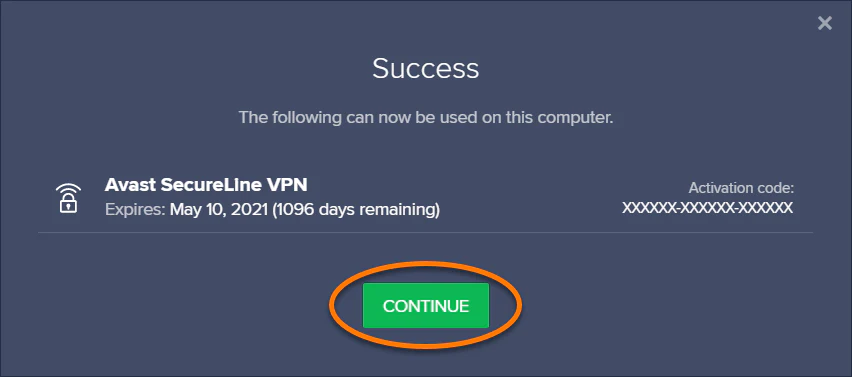 How to Install and Activate Avast SecureLine VPN Step 13