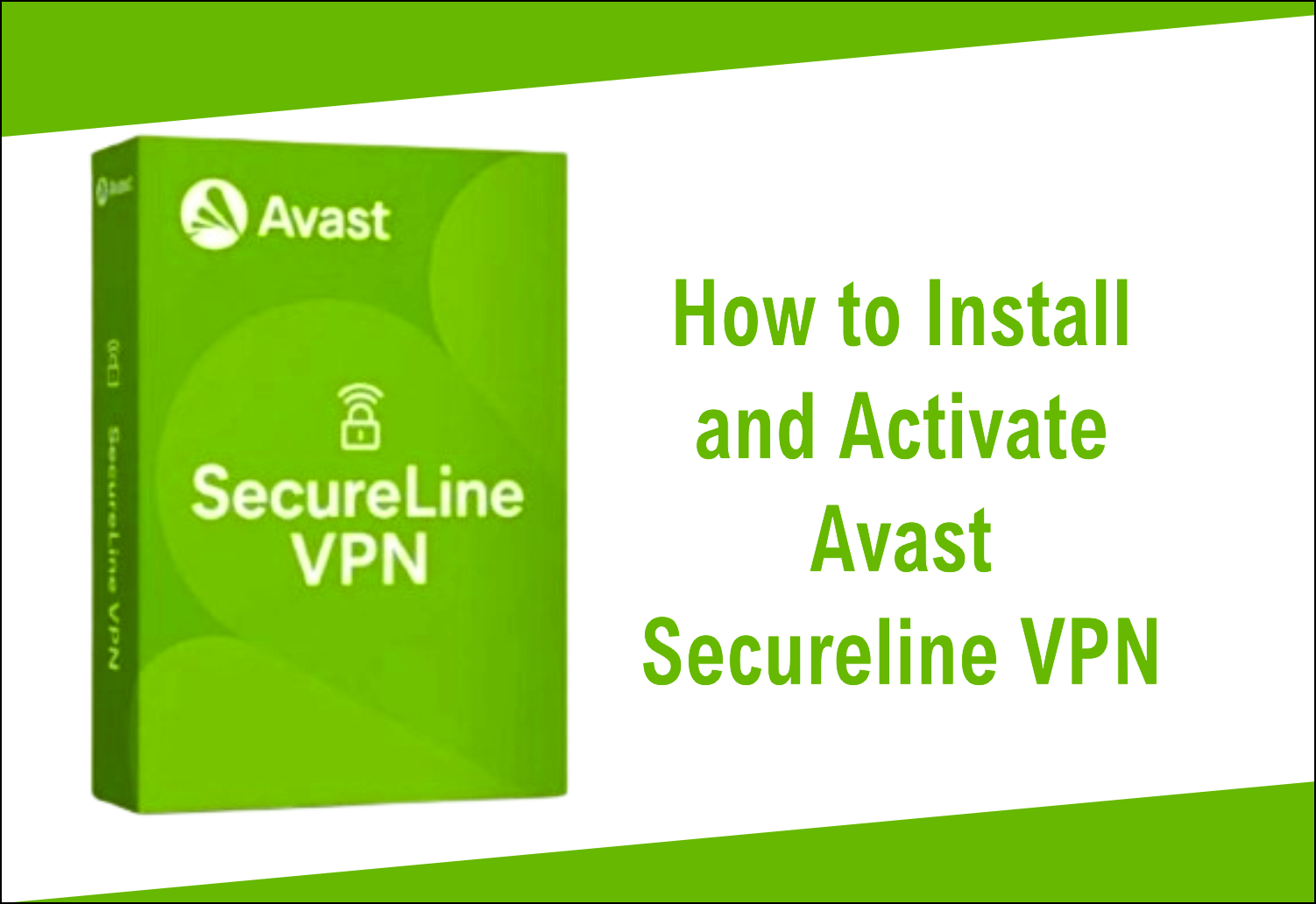 How to Install and Activate Avast Secureline VPN