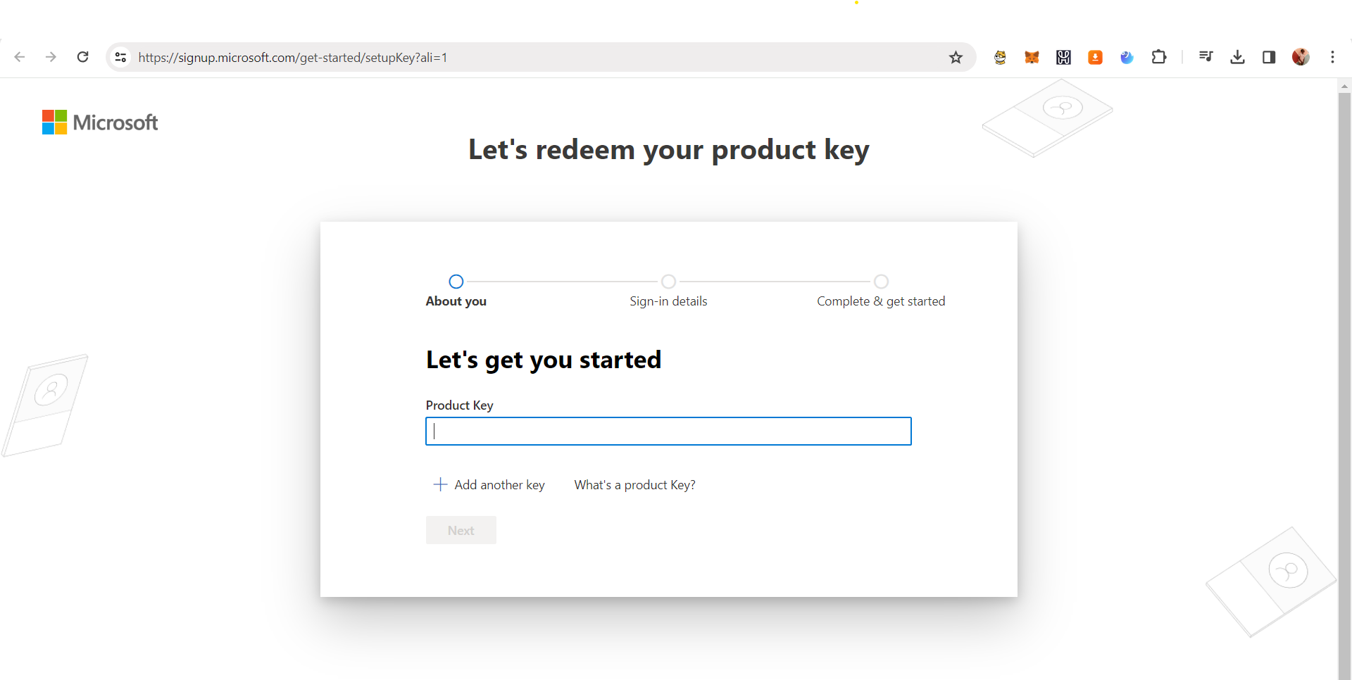 How To Redeem Microsoft Office Product Key Techlover Enterprises