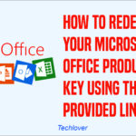 How To Redeem your Microsoft Office Product Key using the provided links